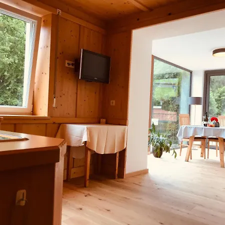 Ferienwohnung Haus Tannenburg Villnöss Exterior foto